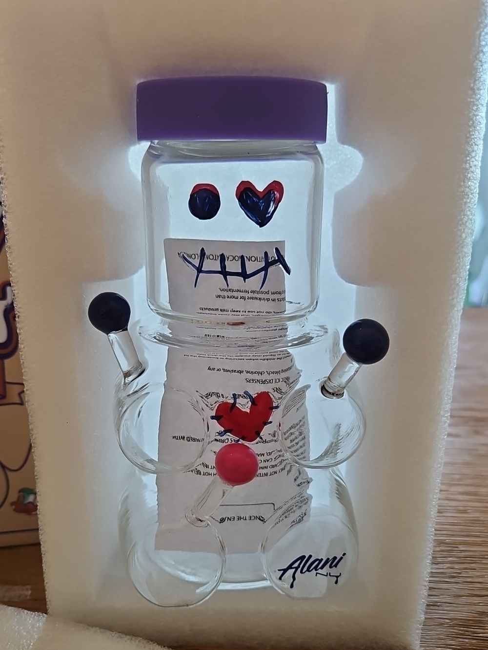 Alani Nu Hexie Glass - Brand New In Box - Picture 2 of 4